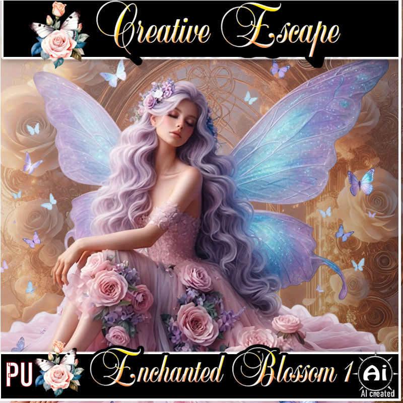 (image for) Tube Enchanted Blossom 1